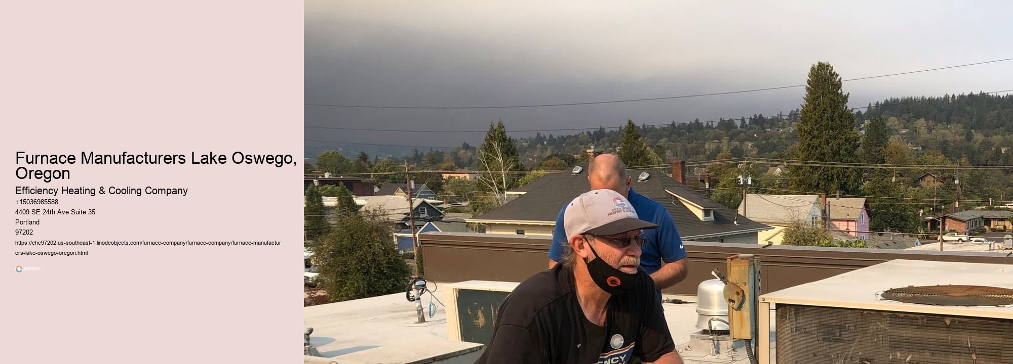 Furnace Manufacturers Lake Oswego, Oregon