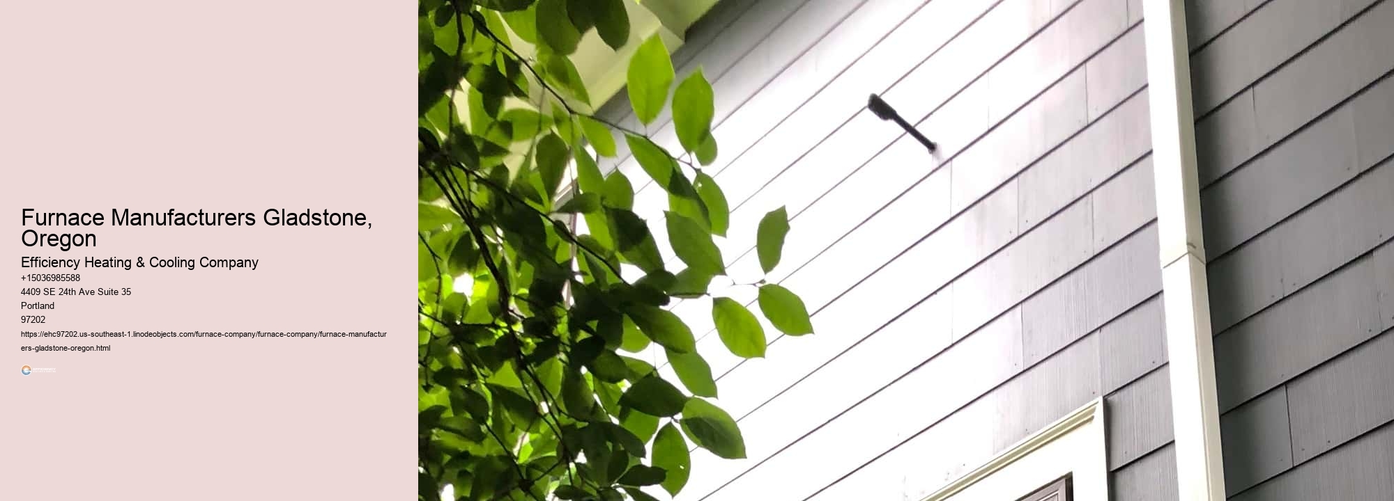 Furnace Manufacturers Gladstone, Oregon