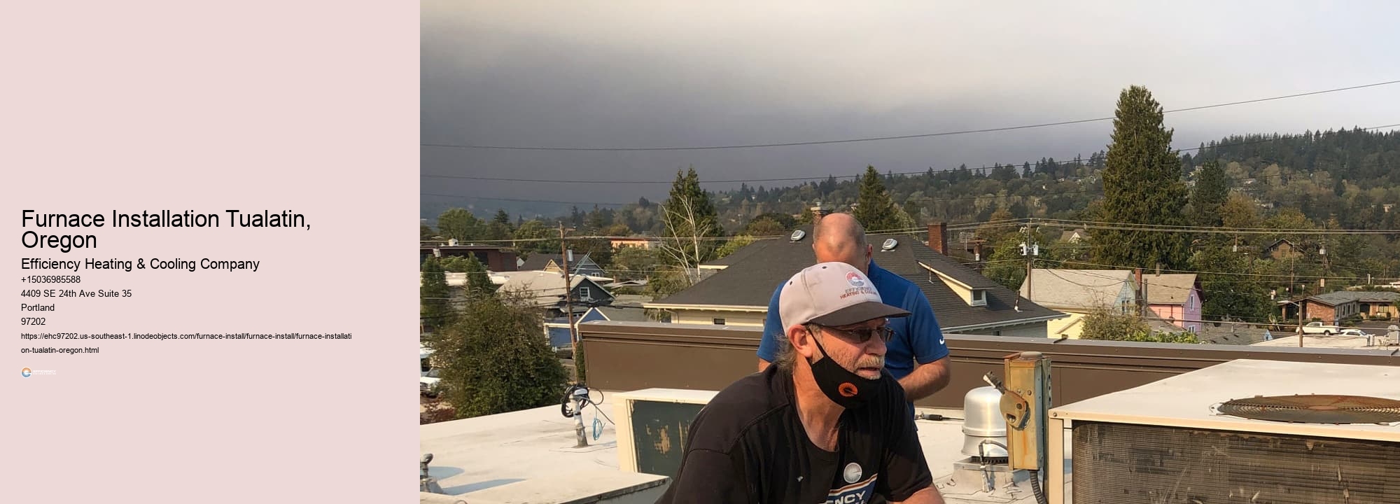 Furnace Installation Tualatin, Oregon